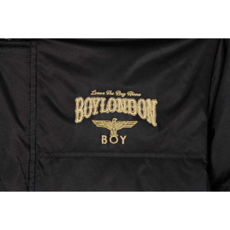 Зимняя куртка BOY LONDON Пуховик Унисекс Черный - изображение 3