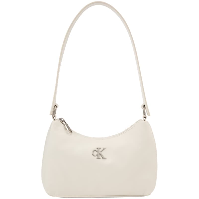 Мини-сумка calvin klein Ткань Сумка на плечо Средний Женские Сливочный - изображение 1