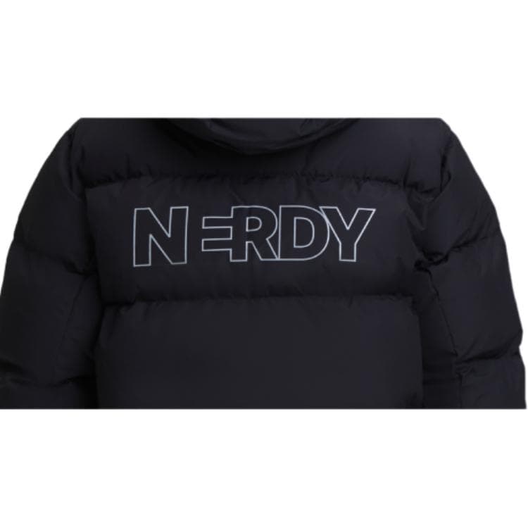 Зимняя куртка Nerdy FW24 Пуховик Унисекс Черный - изображение 3