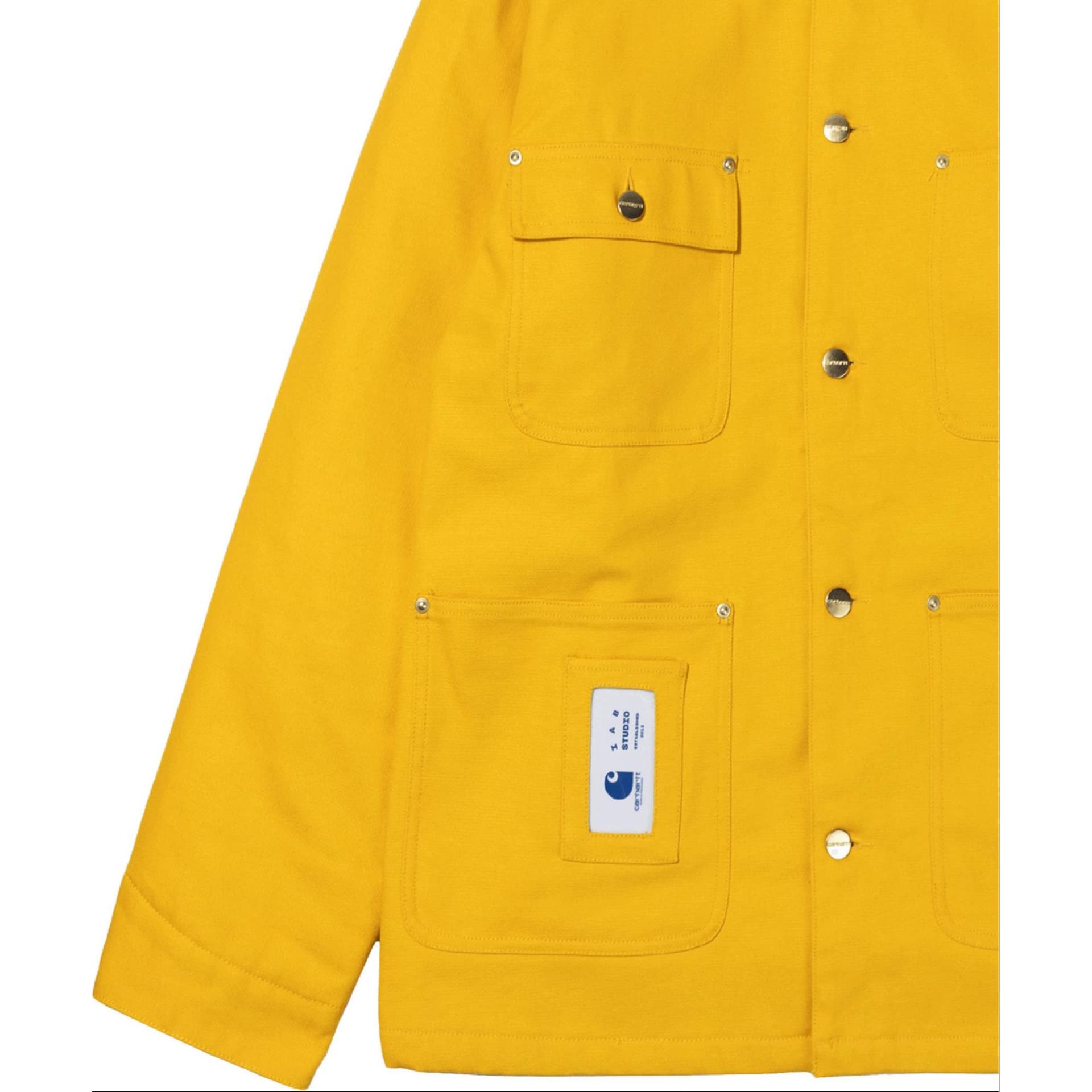 Куртка Carhartt WIP x IAB Studios IAB OG Chore Coat Yellow - изображение 2