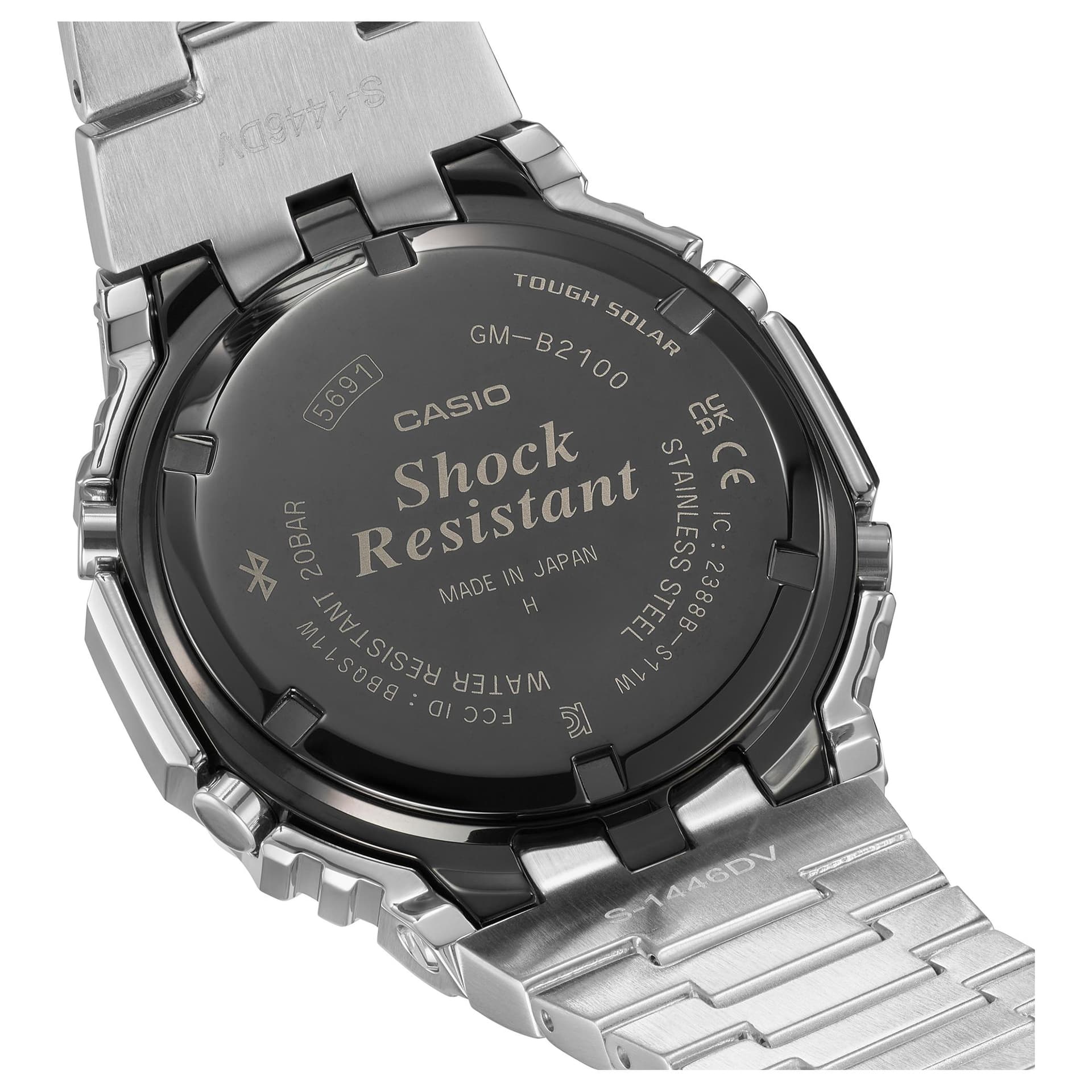 Часы G-SHOCK 200 49.8*44.4*12.8mm GM-B2100D-1A - изображение 2