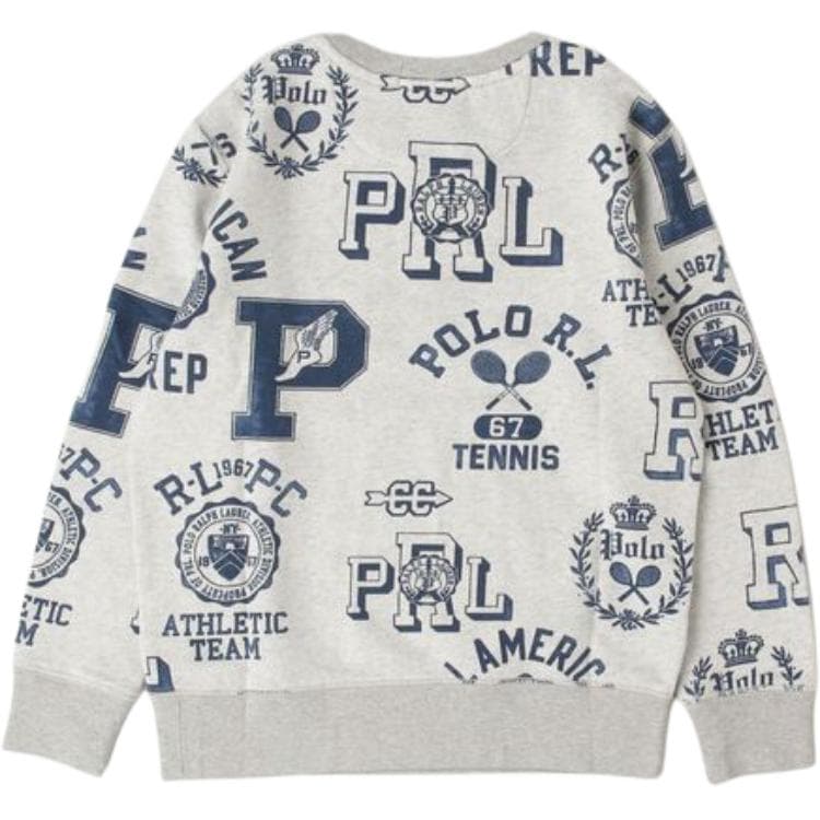 Толстовка Polo Ralph Lauren Серого цвета для детей - изображение 2