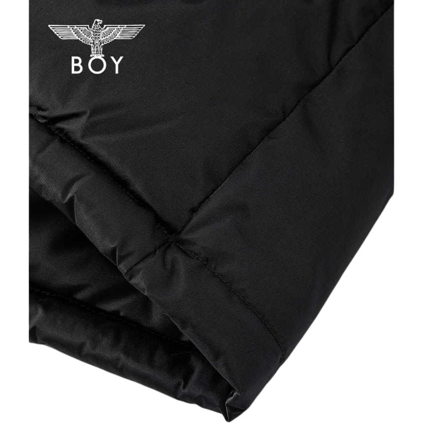 Зимняя куртка BOY LONDON Пуховик Унисекс Черный - изображение 4