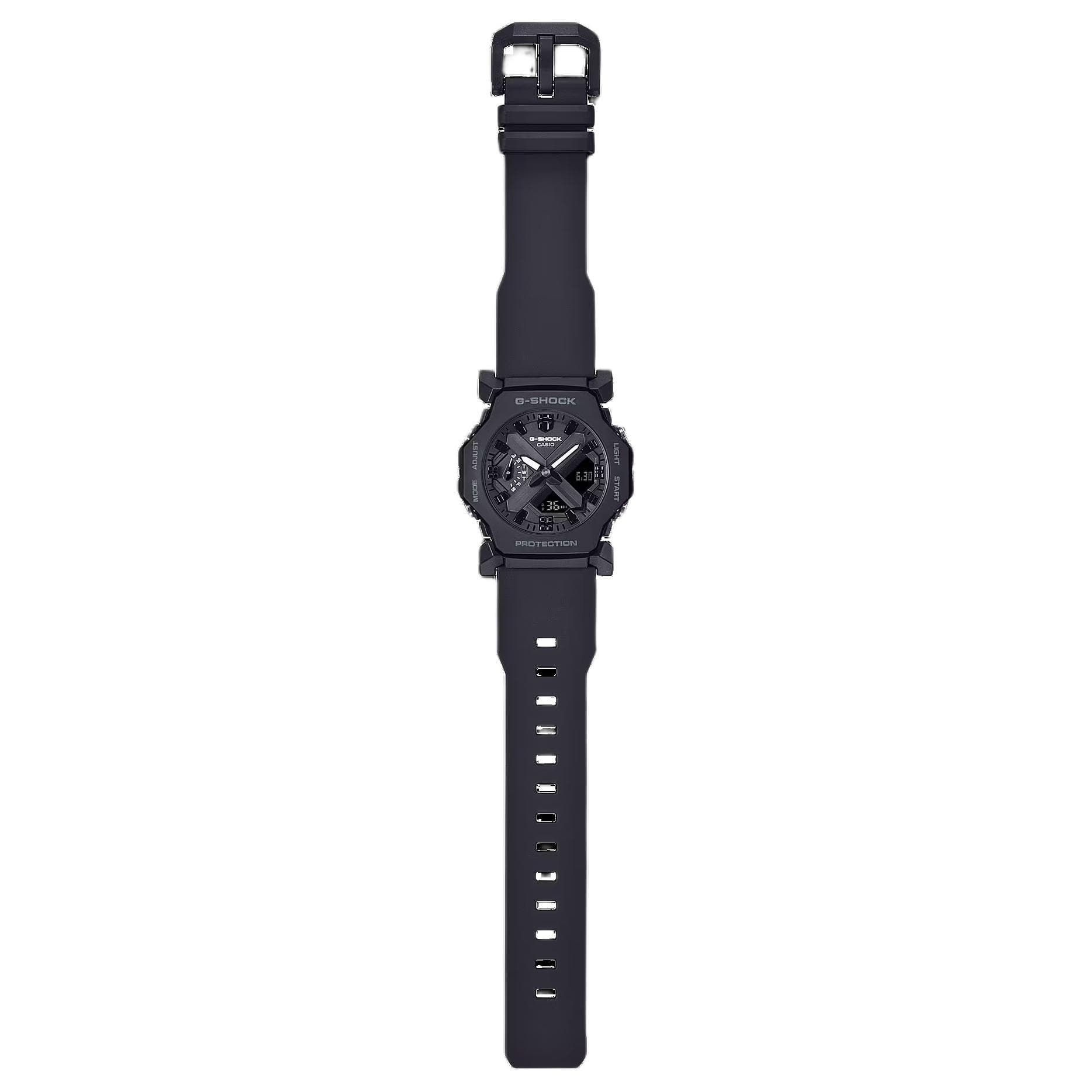 Часы CASIO GA 2300 Коллекция 200м Водонепроницаемые Кварцевые Механические Смола Шнуровка Часы Унисекс Черный Циферблат - изображение 2