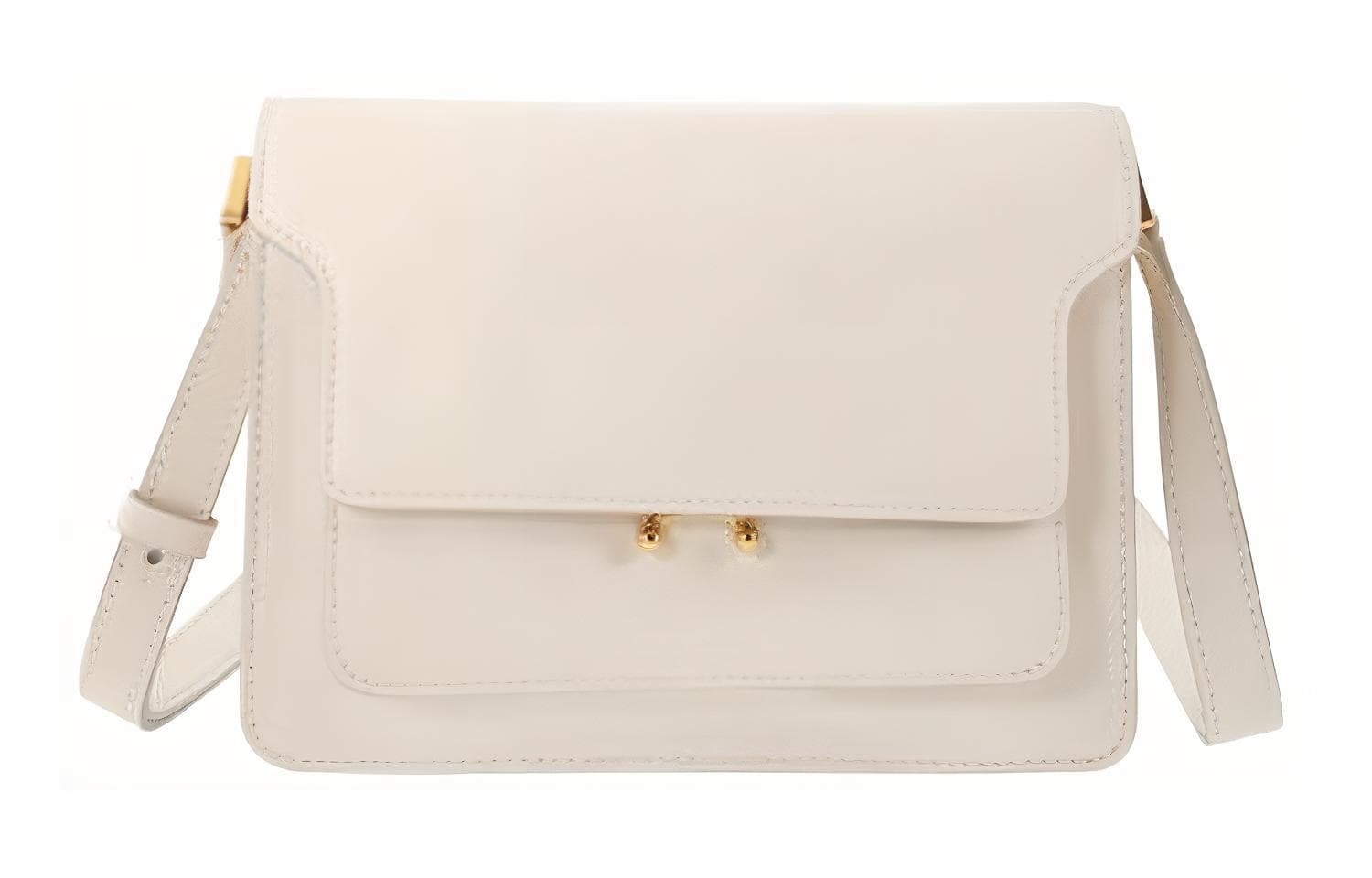 Сумка через плечо MARNI Trunk White - изображение 1