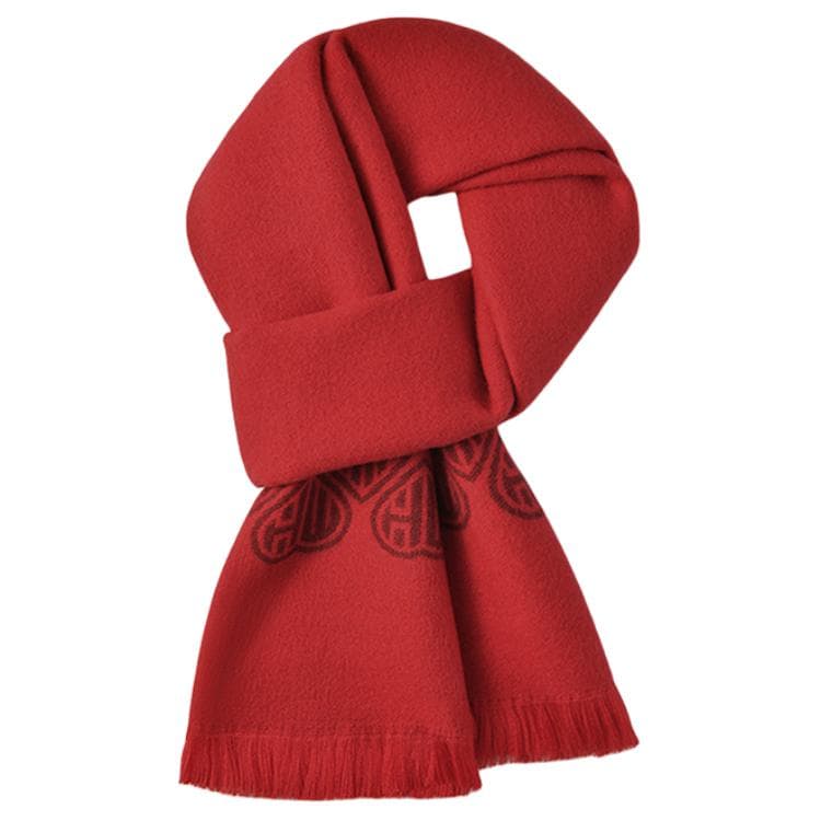 Шарф HLA China Heart Collection Вискоза Вискоза Трикотажные Шарфы Унисекс - изображение 1