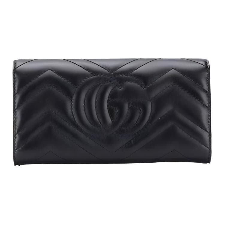 Кошелек Gucci GG Marmont Black Wallet - изображение 2