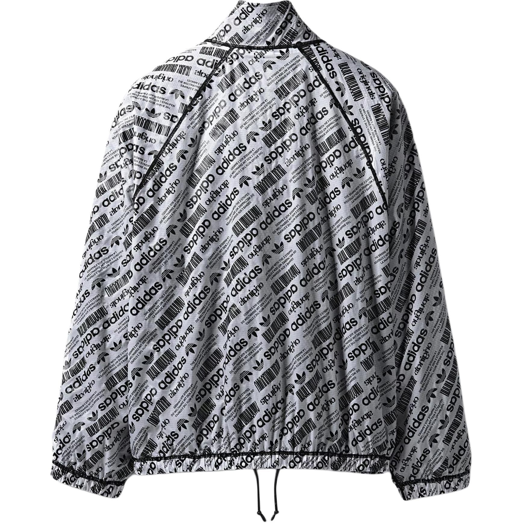 Худи Adidas Originals x Alexander Wang Худи-ханьфу Унисекс Светло-серый - изображение 3