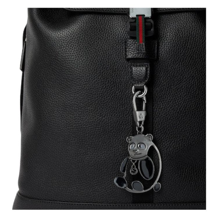 Сумка Gucci Металлический брелок Сумка Аксессуар Унисекс Серебряный и Черный - изображение 4