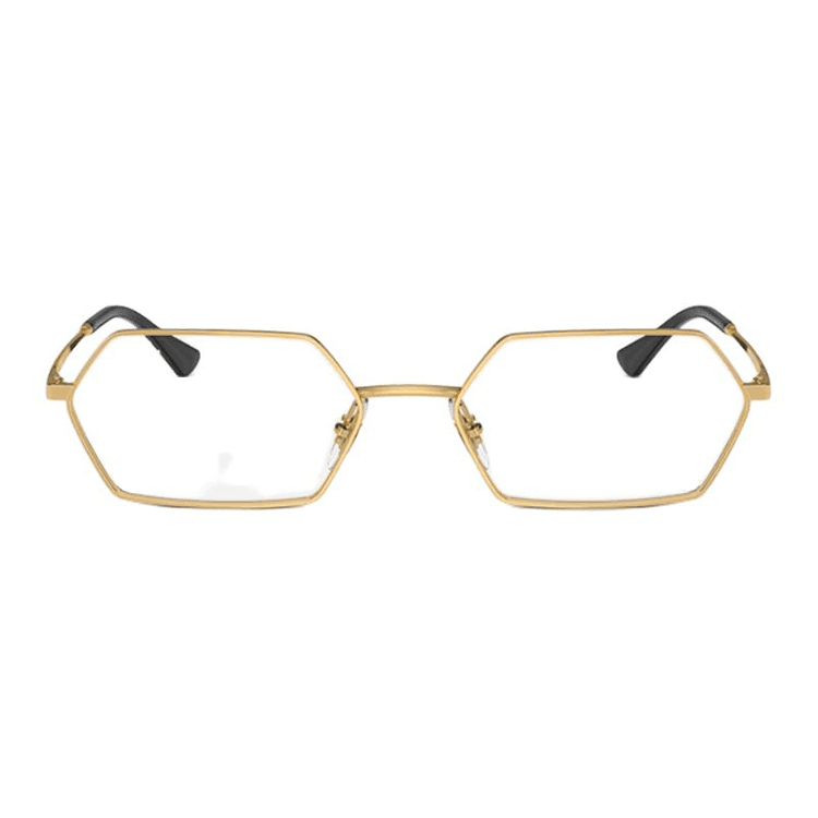 Оправа RayBan Металлические оправы для очков с фигурным дизайном унисекс золото - изображение 3