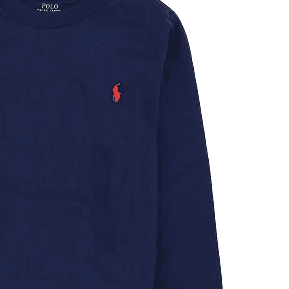 Polo Ralph Lauren Толстовка SS23 Морской Синий для детей 3-7 лет - изображение 4