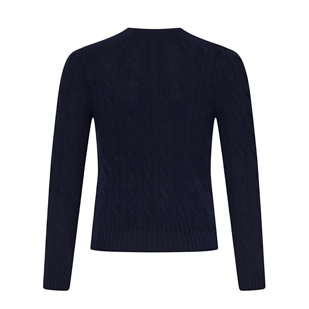 Кардиган Polo Ralph Lauren FW22 Свитер Стандартный размер Женские Морской синий - изображение 2