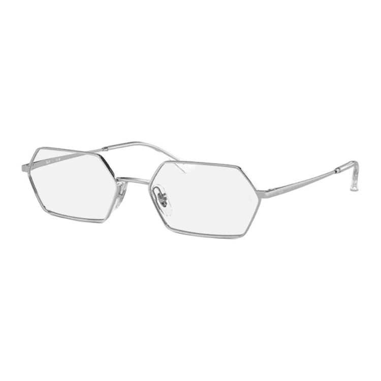 Оправа RayBan Металлические Оправы для очков Унисекс Серебряные - изображение 1