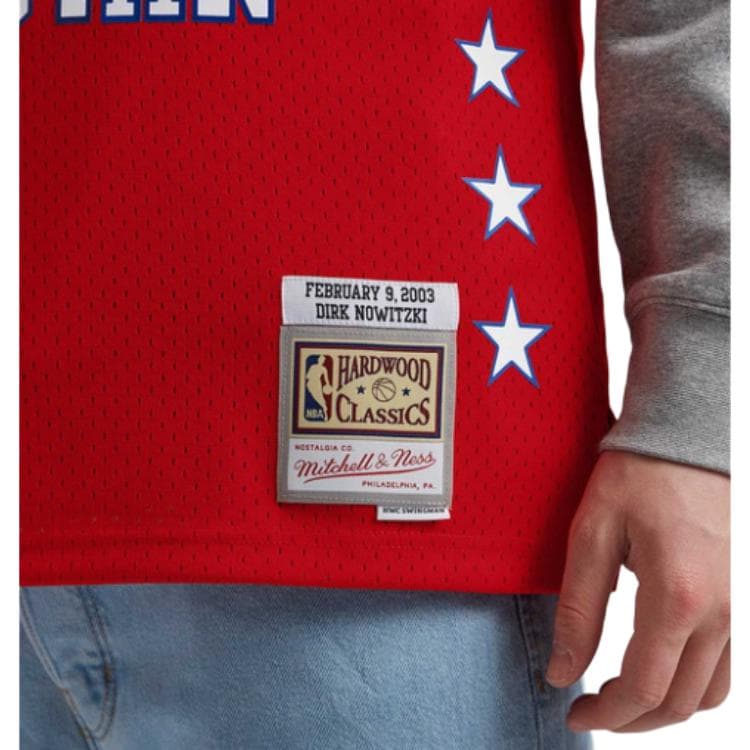Баскетбольная майка Mitchellness 03-04 41 - изображение 5