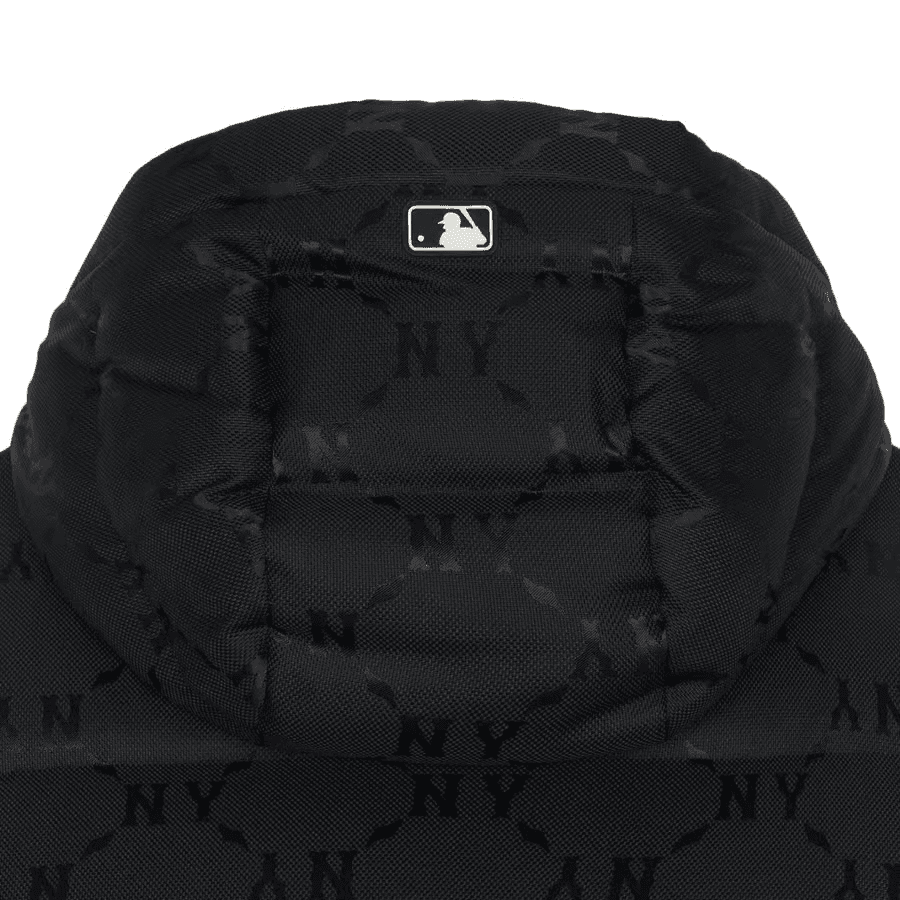 Зимняя куртка MLB New York Yankees Пуховик Унисекс Черный - изображение 3