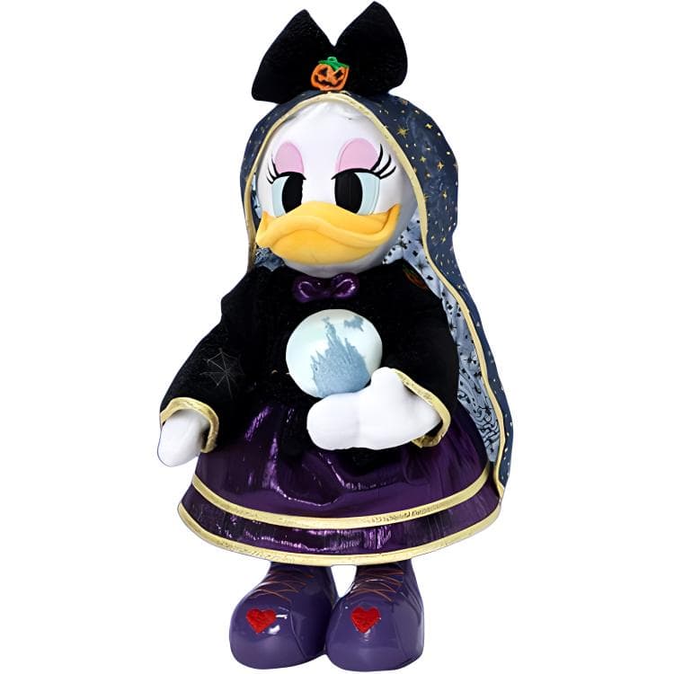 Мягкая игрушка Disney 2024 Halloween Mickey Mouse и Friends Collection Daisy Куклы Мягкая игрушка H22cm Шанхайский Дисней - изображение 3