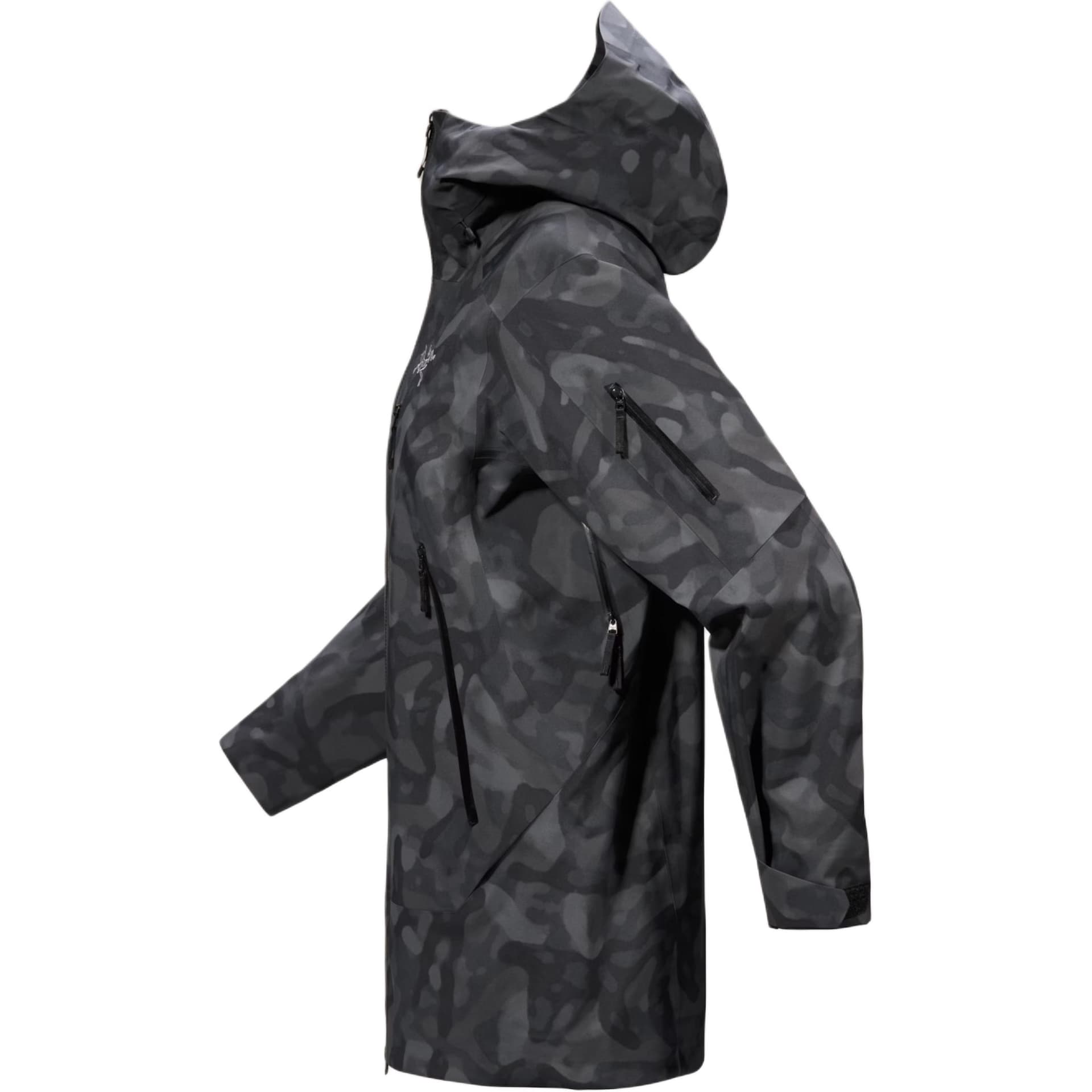 Куртка ARC'TERYX SENTINEL Расслабленный Куртка Женские Черный - изображение 3