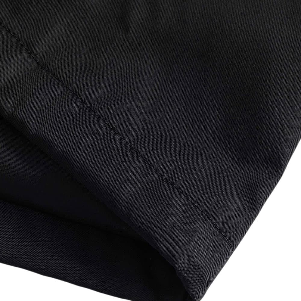 Зимняя куртка пуховик KARL LAGERFELD / Karl Lagerfeld Jeans Отложной воротник на молнии однотонный хлопковый пуховик с длинным рукавом мужской черный - изображение 3