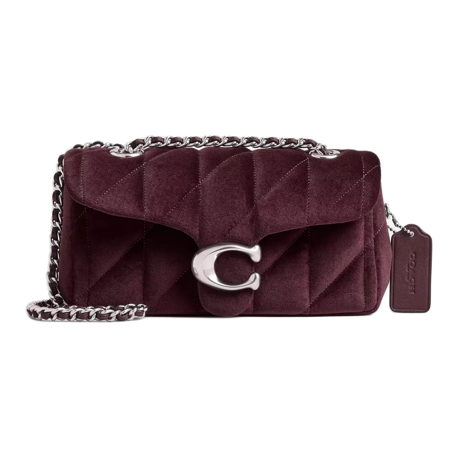 Сумка через плечо COACH Tabby 20 Merlot - изображение 1