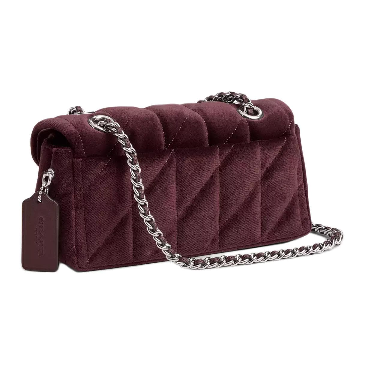 Сумка через плечо COACH Tabby 20 Merlot - изображение 2