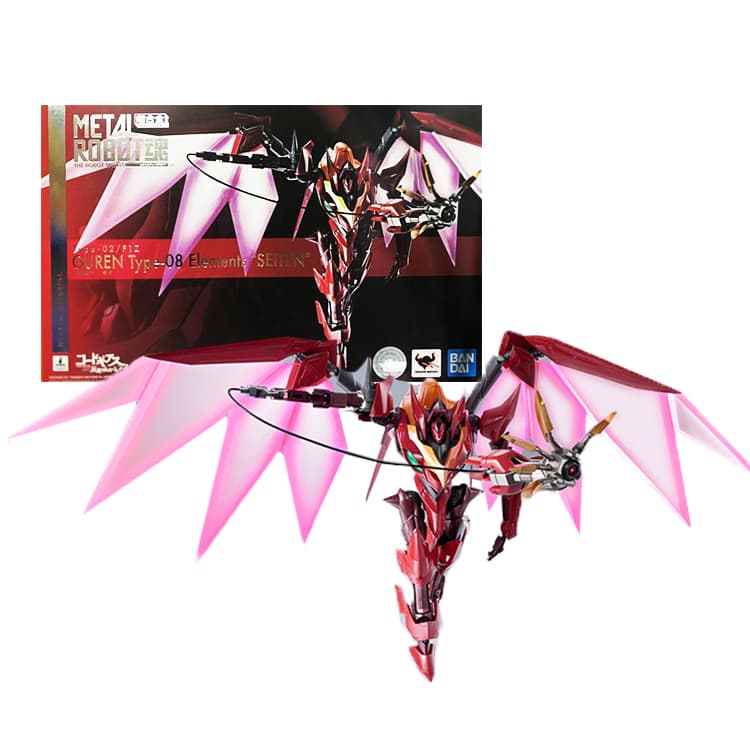 BANDAI METAL ROBOT SIDE KMF Code Geass R2 Type-02F1Z 14.5cm - изображение 4