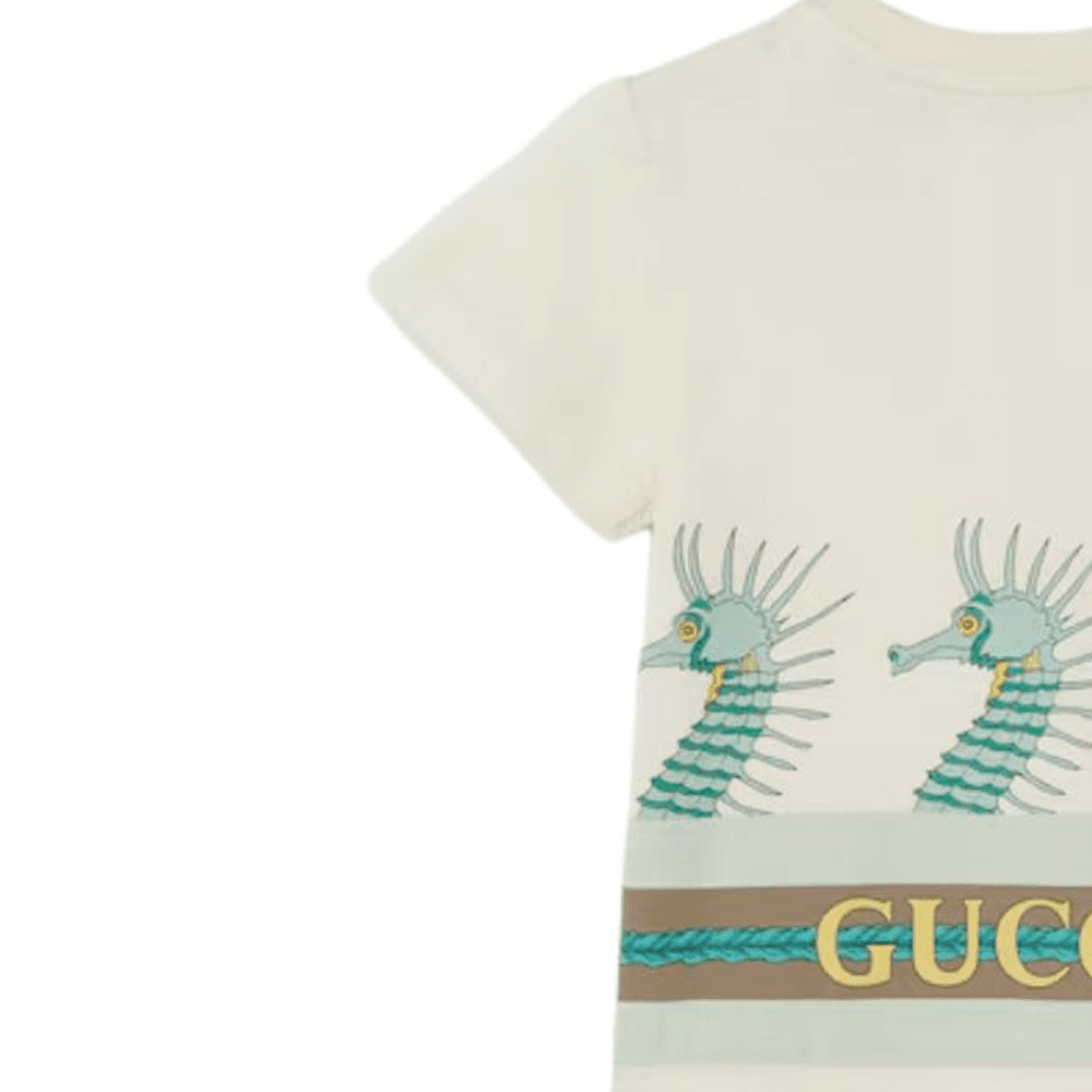 GUCCI Printed Cotton T-Shirt T - изображение 4