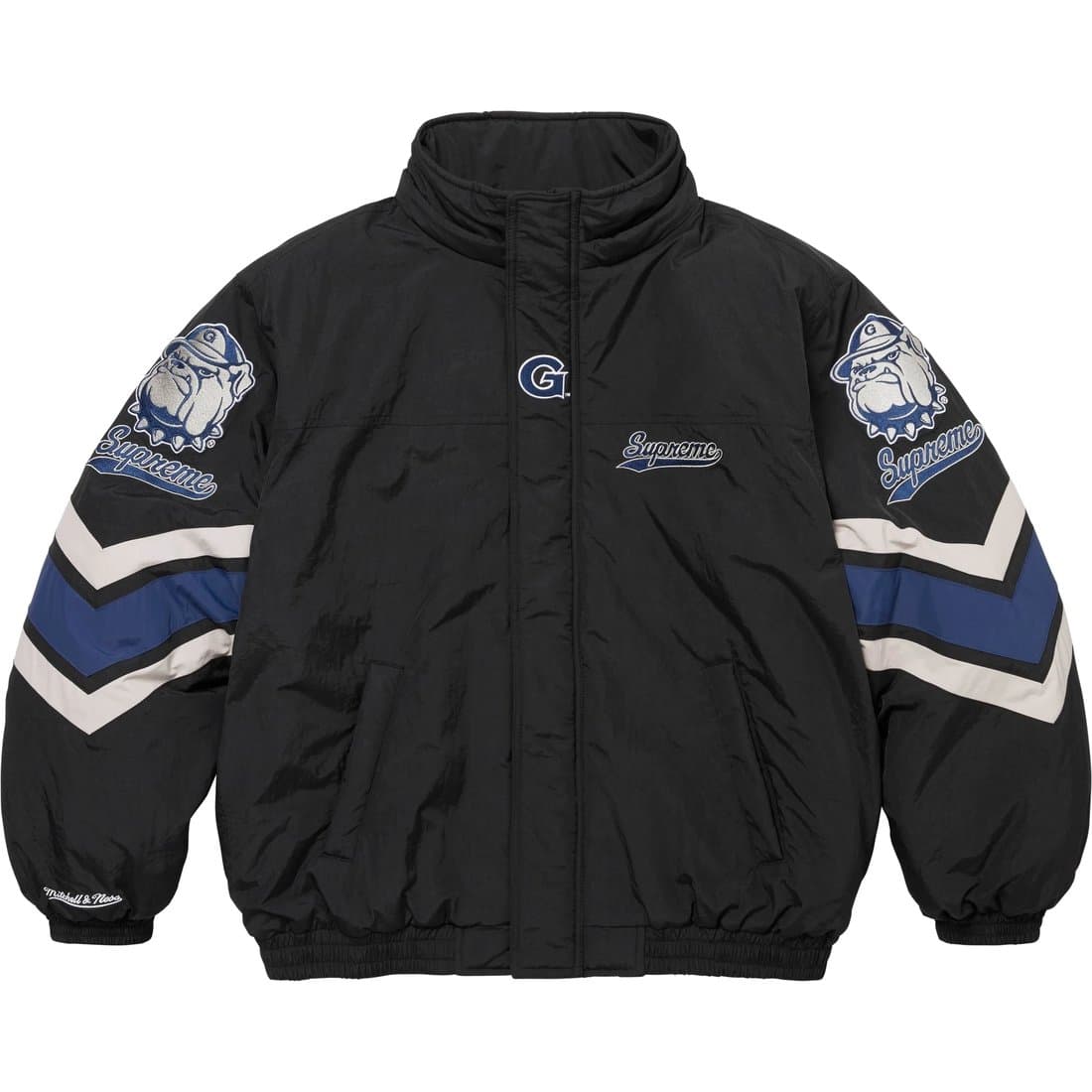 Куртка Коллаборация Supreme Mitchell Ness Куртка Унисекс - изображение 4