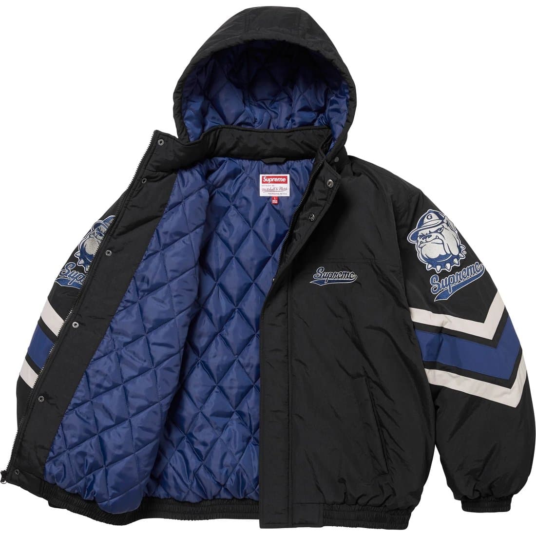 Куртка Коллаборация Supreme Mitchell Ness Куртка Унисекс - изображение 3