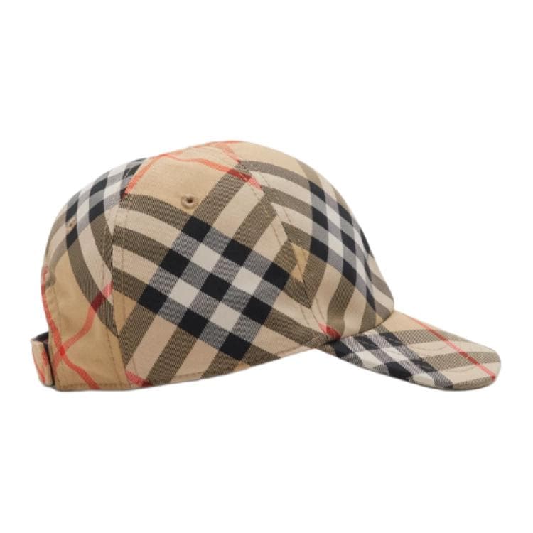 Кепка Burberry Бейсболка В Клетку A Baseball Cap Made In Italy From Burberry Check Twill - изображение 3