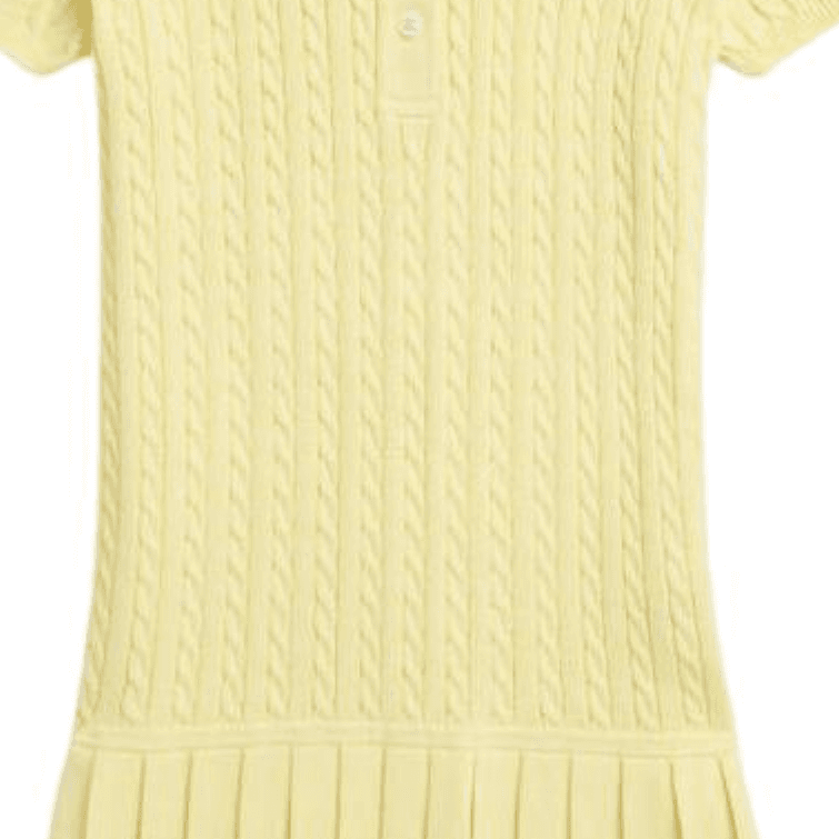 Платье Polo Ralph Lauren SS24 Желтое Детское - изображение 4