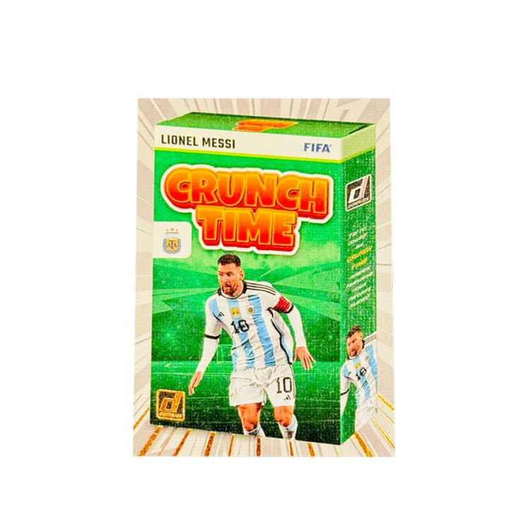 Коллекционные карточки PANINI Месси Аргентина Барселона Donruss Чип Карта Звезда Карта ДОБРЫЕ СООБЩЕНИЯ Спортивные Карты 1 шт - изображение 1
