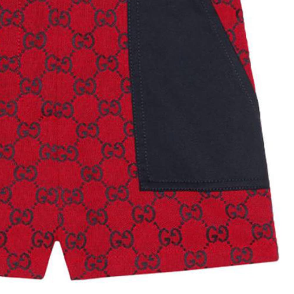 GUCCI Kids GG Canvas Shorts Red - изображение 5