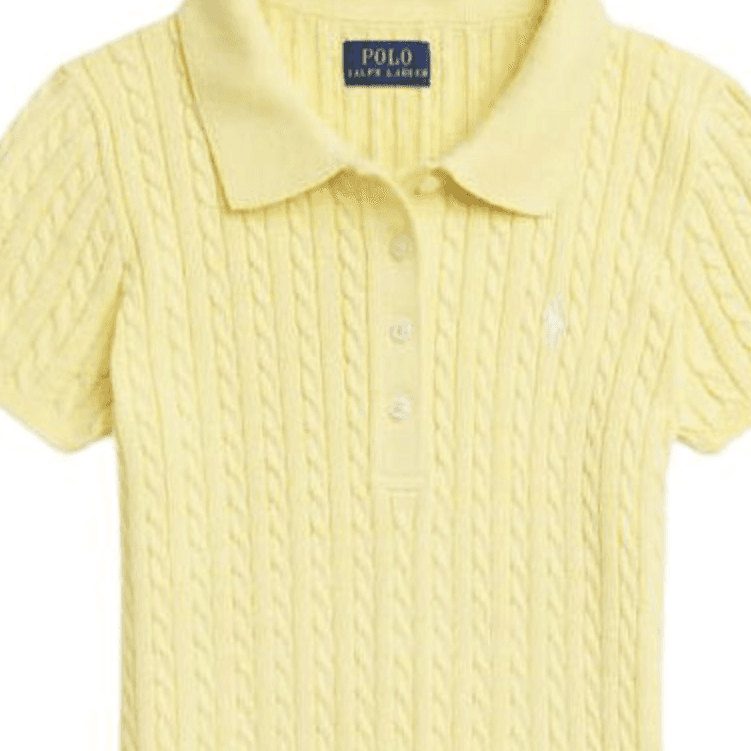 Платье Polo Ralph Lauren SS24 Желтое Детское - изображение 5