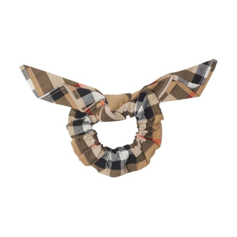 Заколка Burberry Хлопковые заколки для волос для малышей песочно-бежевого цвета - изображение 2