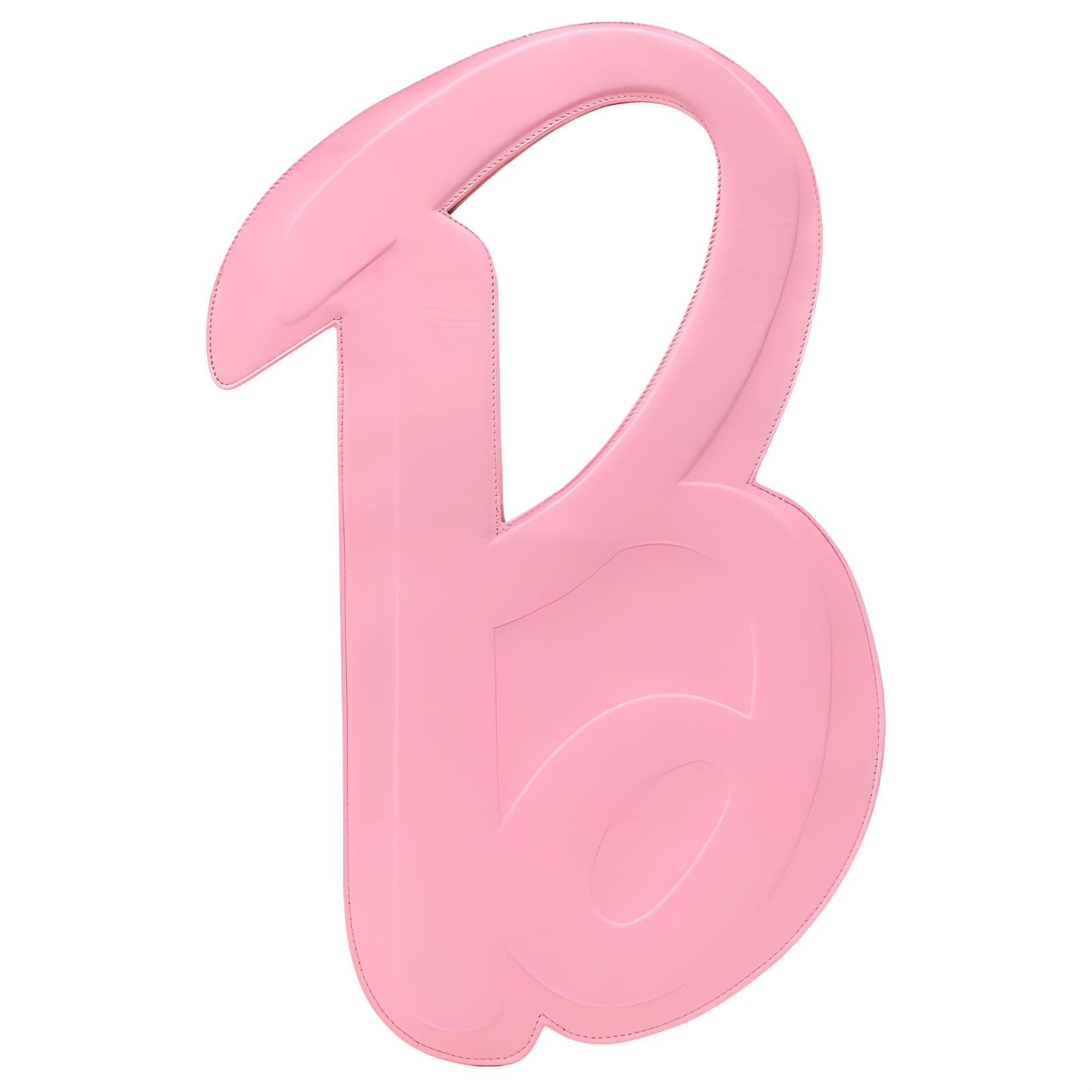 Мини-сумка ZARA x Barbie Pink Leather Shoulder Bag - изображение 1