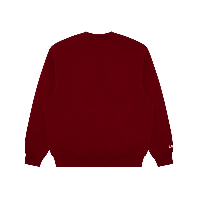 Худи Aape Красный BDX Мужские Толстовки - изображение 2