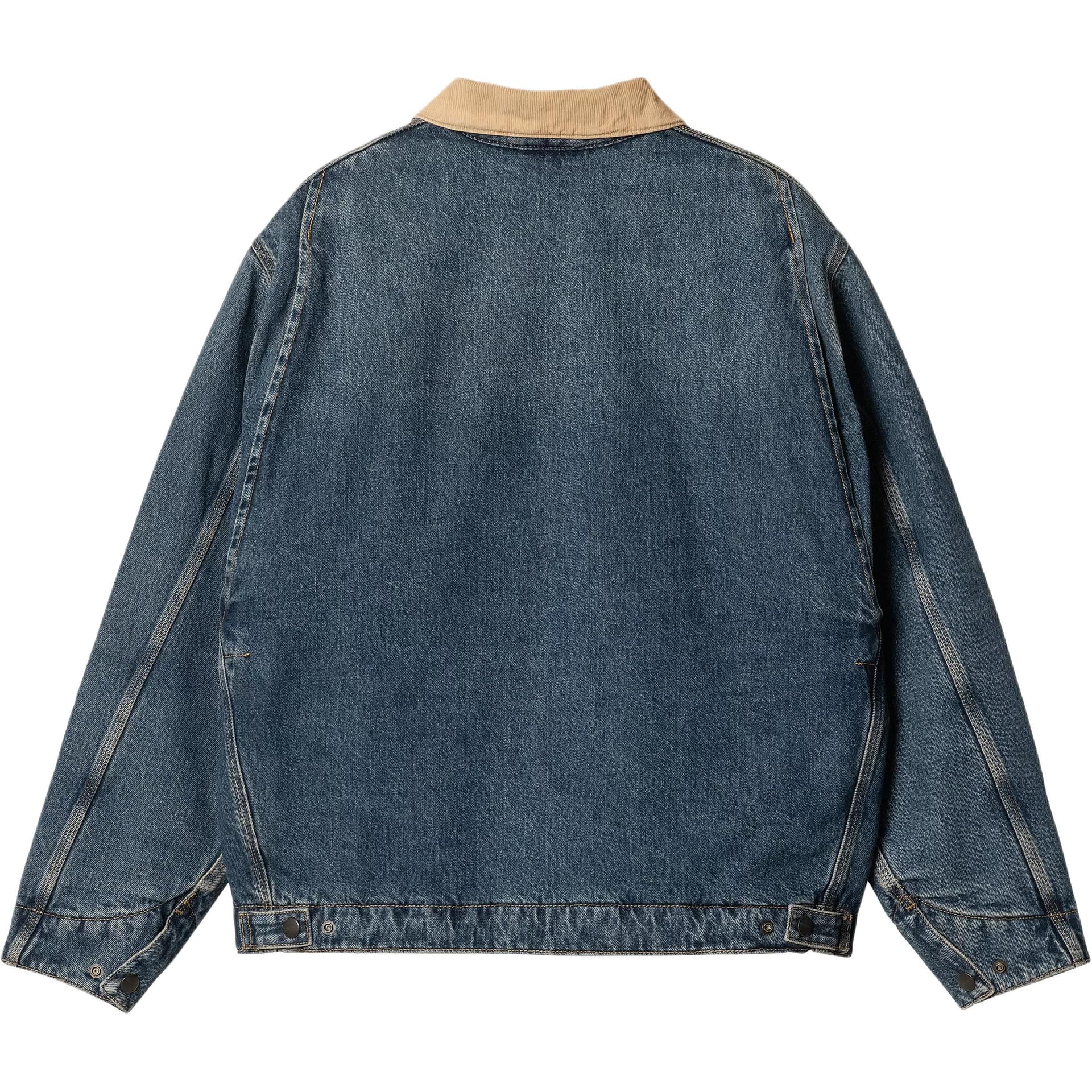 Джинсовая куртка Carhartt WIP Ullscreen OG Detroit Куртка Джинсовая Куртка Унисекс Синяя - изображение 2