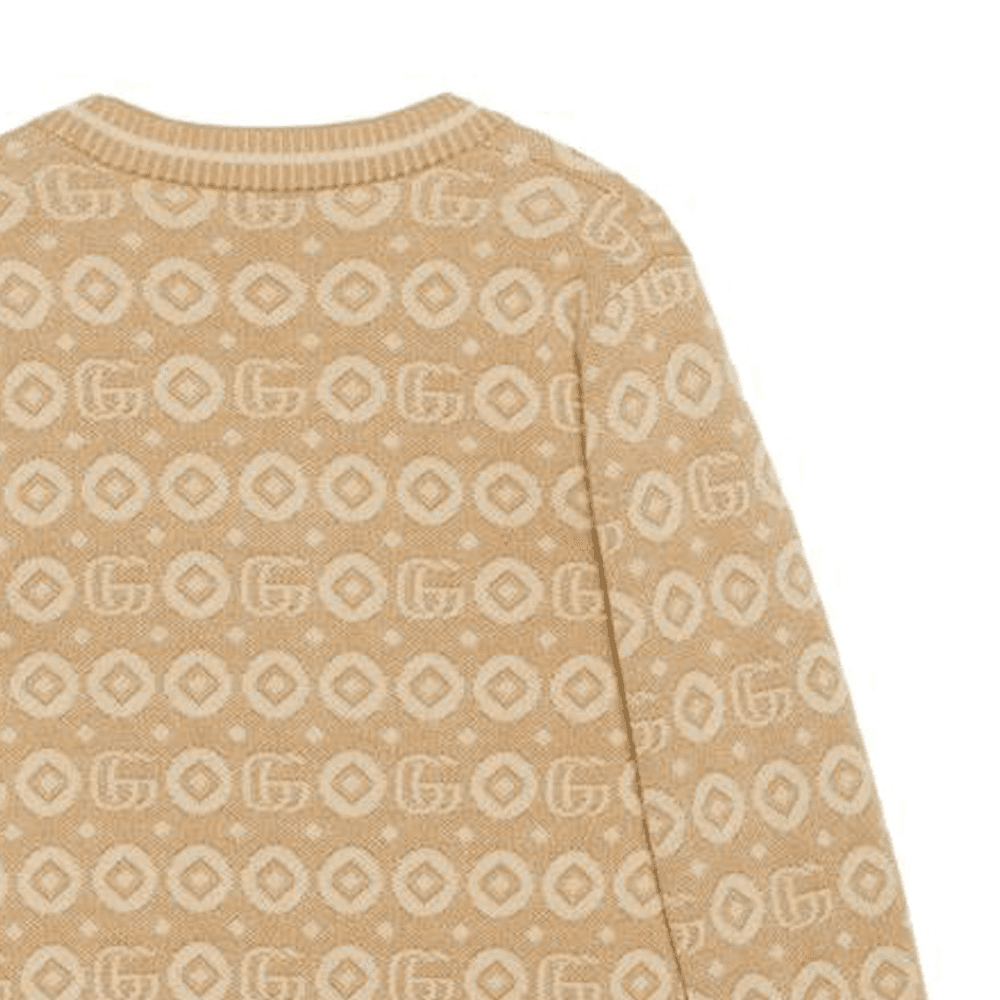 GUCCI Double G Cotton Cardigan Logo - изображение 5