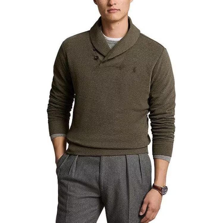 Кофта Polo Ralph Lauren Свитшот Стандартный размер Мужской Зелёный - изображение 2