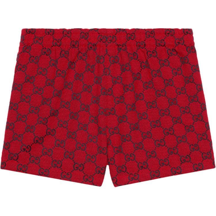 GUCCI Kids GG Canvas Shorts Red - изображение 2