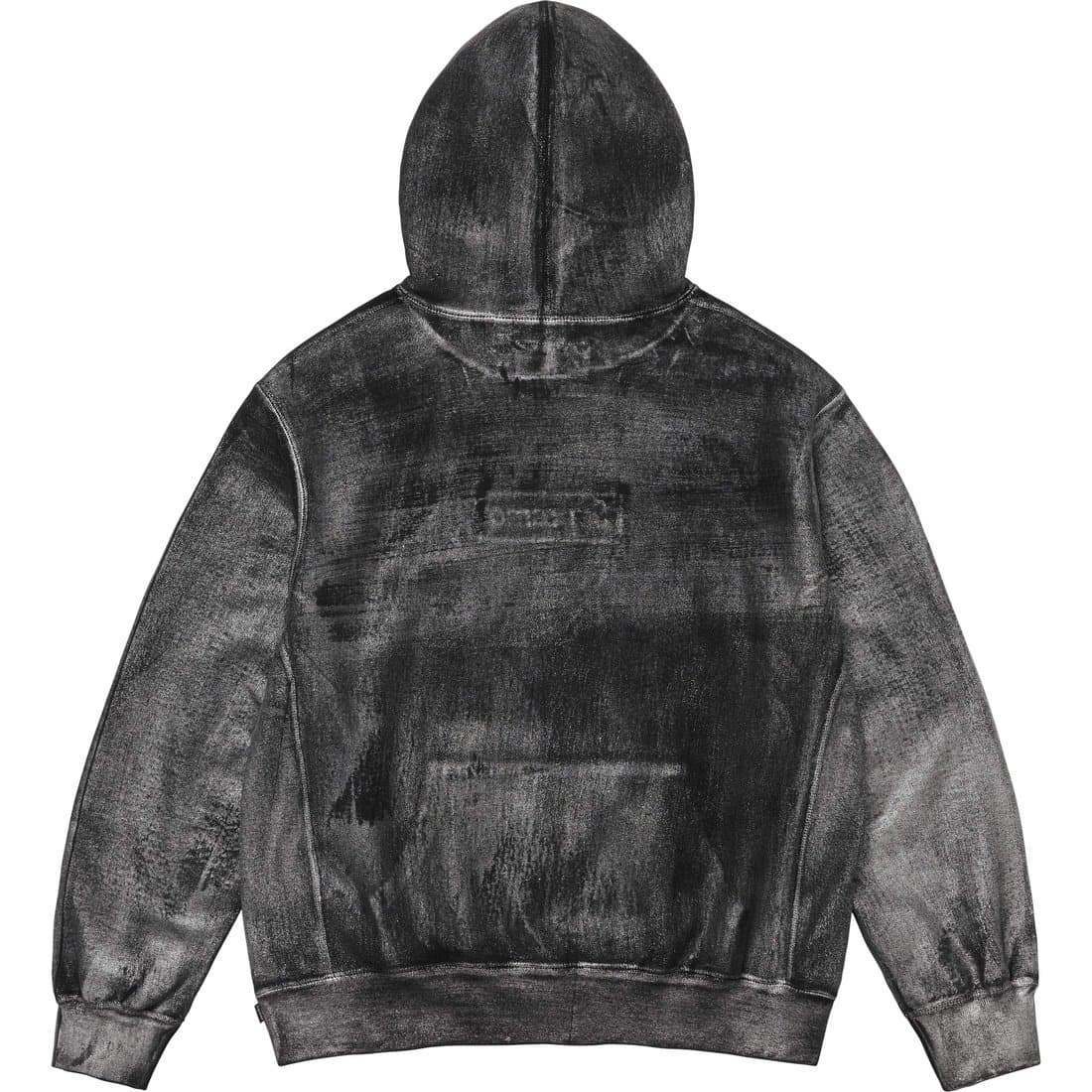 Кофта Supreme x MM6 Maison Margiela Foil Box Logo Sweatshirt - изображение 2