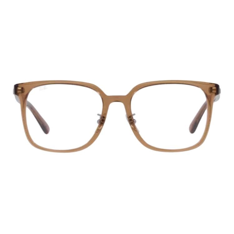Оправа RayBan Квадратные оправы для очков унисекс коричневый - изображение 2