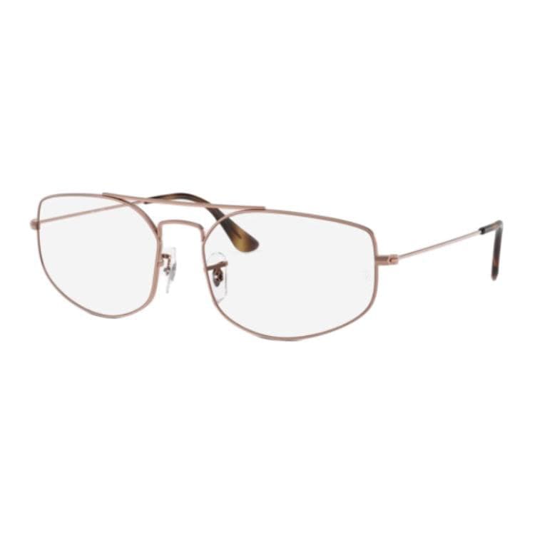 Оправа RayBan Металлические оправы для очков с фигурным дизайном унисекс металлические - изображение 1