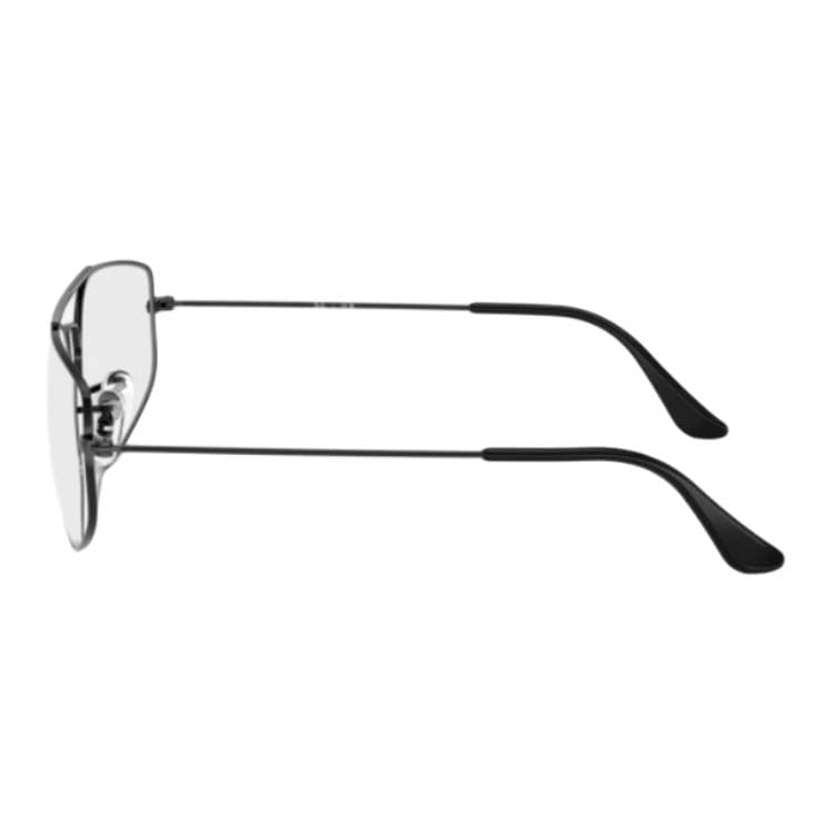 Оправа RayBan Металлические оправы для очков с фигурным дизайном унисекс черный - изображение 3