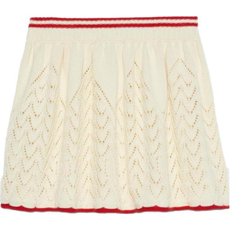 GUCCI Бежевый Kids Юбки - изображение 2