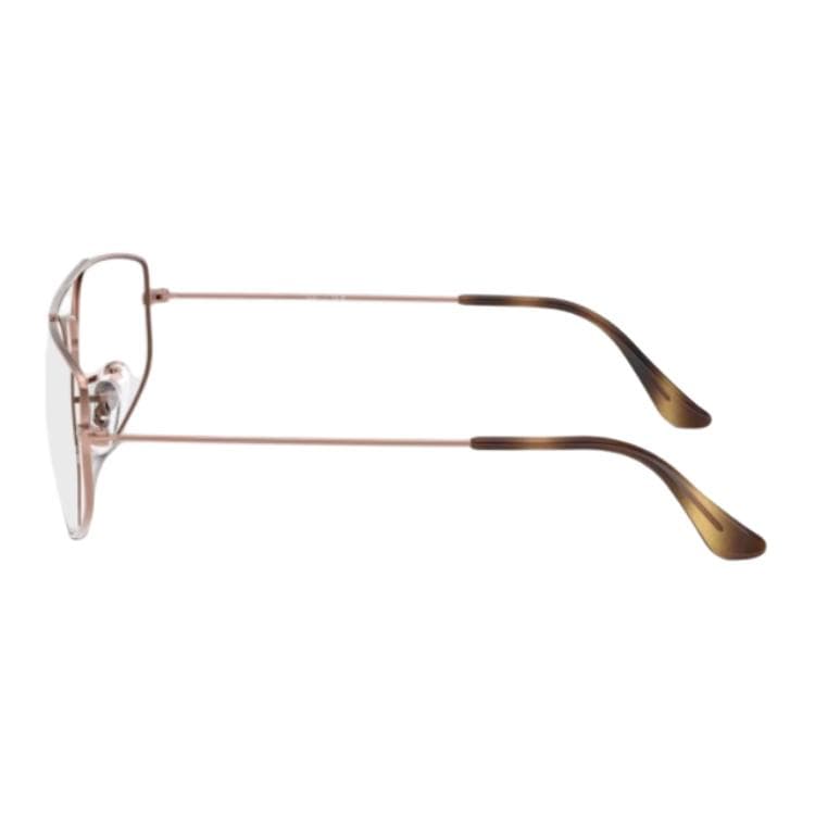 Оправа RayBan Металлические оправы для очков с фигурным дизайном унисекс металлические - изображение 3