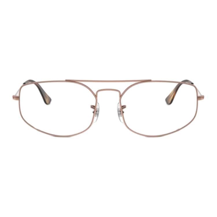 Оправа RayBan Металлические оправы для очков с фигурным дизайном унисекс металлические - изображение 2