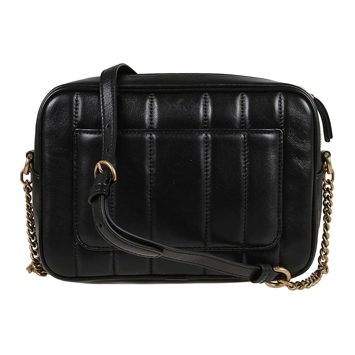 Сумка через плечо Tory Burch Kira Quilted Camera Bag Black - изображение 4