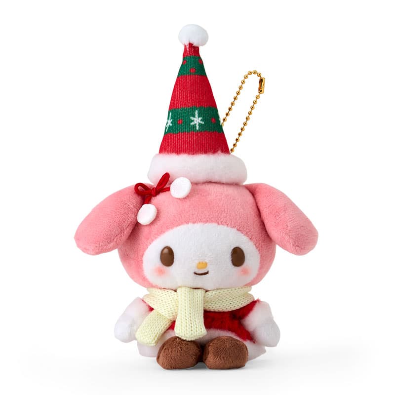 Sanrio Рождественская шляпа Кукла Плюшевый Украшение 7 см Длина тела - изображение 1