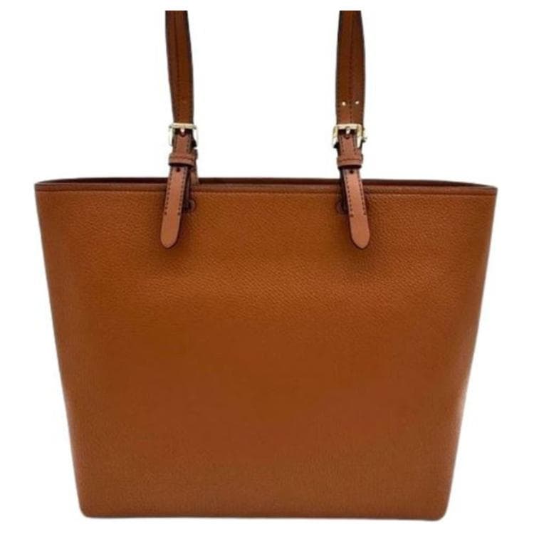 Мини-сумка MICHAEL KORS Jet Set Полиуретан Тоут Сумка Сумка для покупок Сумка на плечо Сумка среднего размера Женская Коричневая - изображение 5